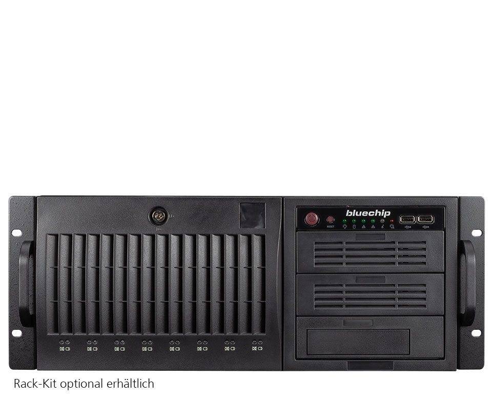 bluechip SERVERline T30334s Silent/Quiet-Server, Tower, Intel® Xeon® E-2414 Prozessor / bis zu 4.50 GHz, 32 GB DDR5, 2 x