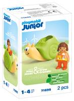 PLAYMOBIL - 71699 Playm. 1.2.3 Schaukelschnecke mit Rasse