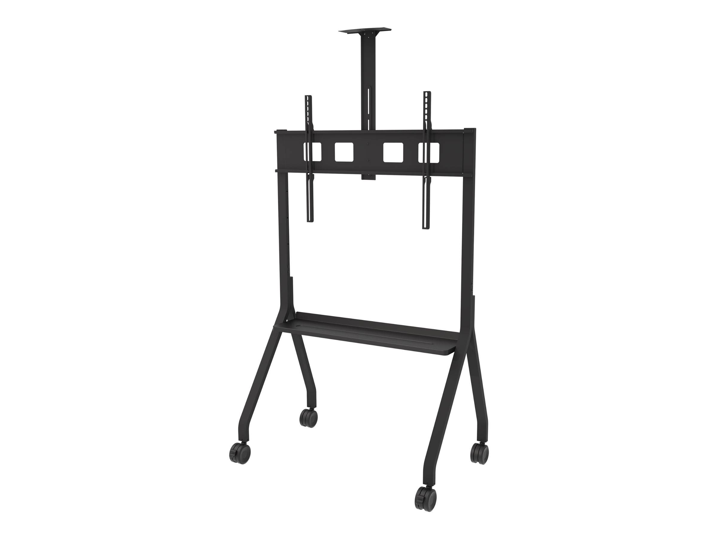 Peerless-AV - Wagen - für interaktives Flachfeld- / LCD-Display - Stahl - Schwarz - Bildschirmgröße: 139.7-190.5 cm (55""