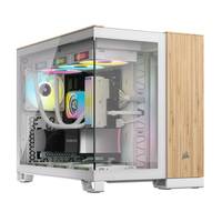 CORSAIR 2500X - Mid tower - micro ATX - Seitenteil mit Fenster (gehärtetes Glas)