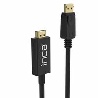 INCA DisplayPort zu HDMI Kabellae.1.8 m 10.2 Gbit/s max. - Digital/Display/Video