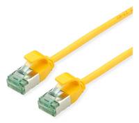 ROLINE - RM U/FTP Patchkabel Kat.6A/Kl.EA SLIM gelb 5m - Netzwerk - CAT 6a