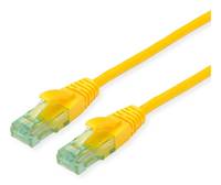 ROLINE - RM UTP Patchkabel Kat6A/Kl.EA gelb 1.5m - Netzwerk - CAT 6a