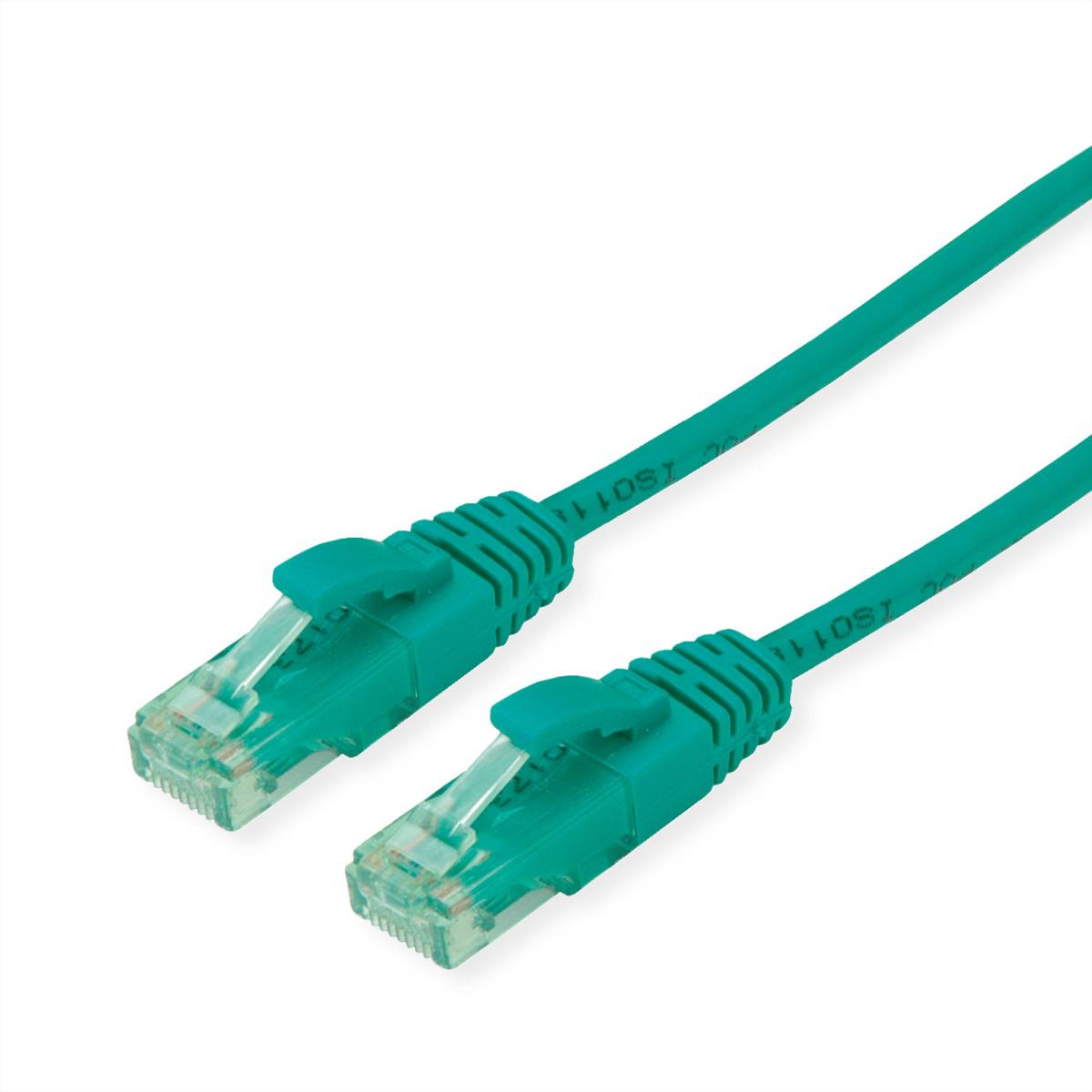 ROLINE - RM UTP Patchkabel Kat6A/Kl.EA gruen 1m - Netzwerk - CAT 6a