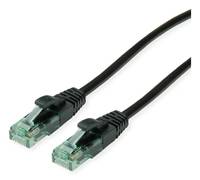 ROLINE - RM UTP Patchkabel Kat6A/Kl.EA schwarz 7m - Netzwerk - CAT 6a