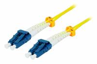 SYNERGY 21 - LWL-2-Faser-Patchk. 2mtr.LC-LC 9/125um OS2 AD 2mm G657.A2 - Single- bzw. Monomode-Faser - 2 m
