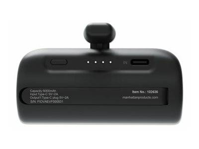 Manhattan - Powerbank - 5000 mAh - 10 Watt - 2 A (24 pin USB-C)