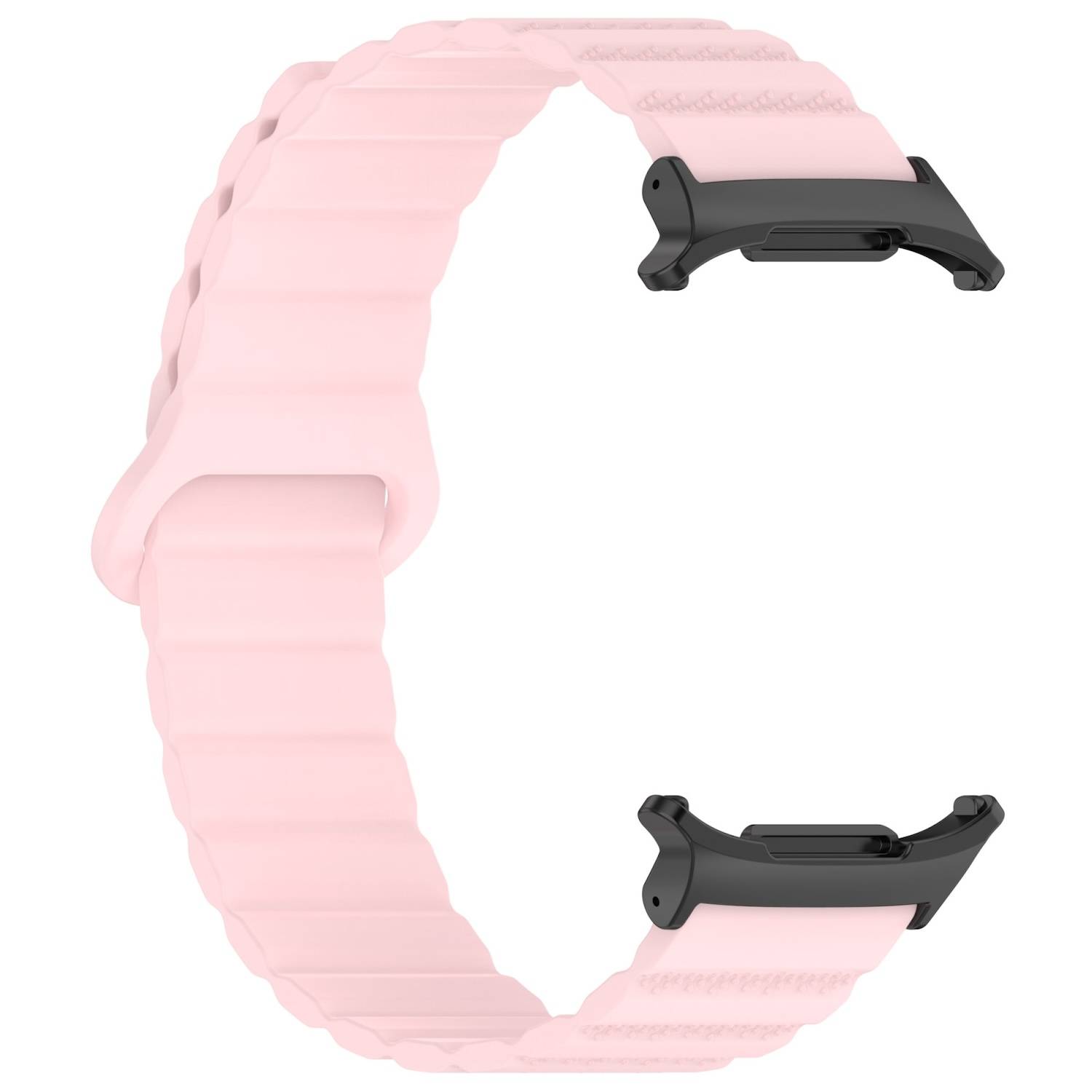 Für Samsung Galaxy Watch Ultra 47mm Silikon Magnetisches Arm Band