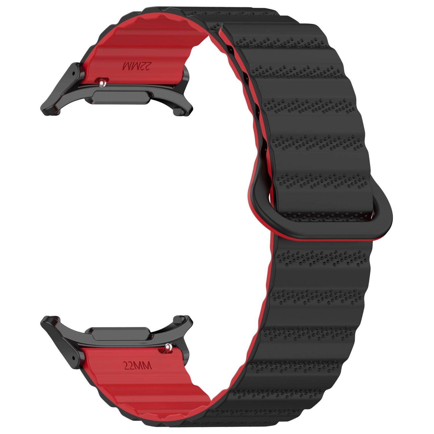 Für Samsung Galaxy Watch Ultra 47mm Silikon Magnetisches Arm Band