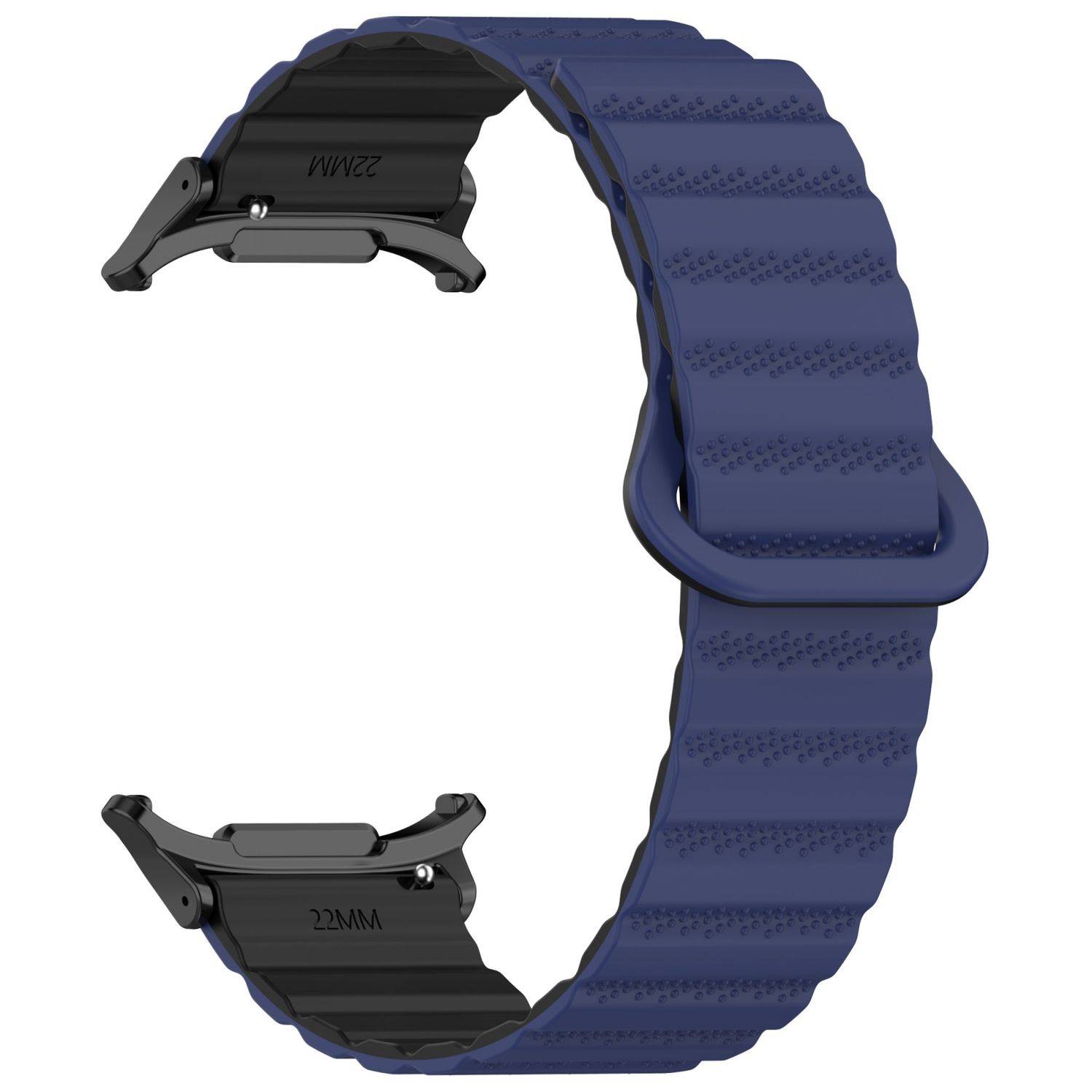 Für Samsung Galaxy Watch Ultra 47mm Silikon Magnetisches Arm Band