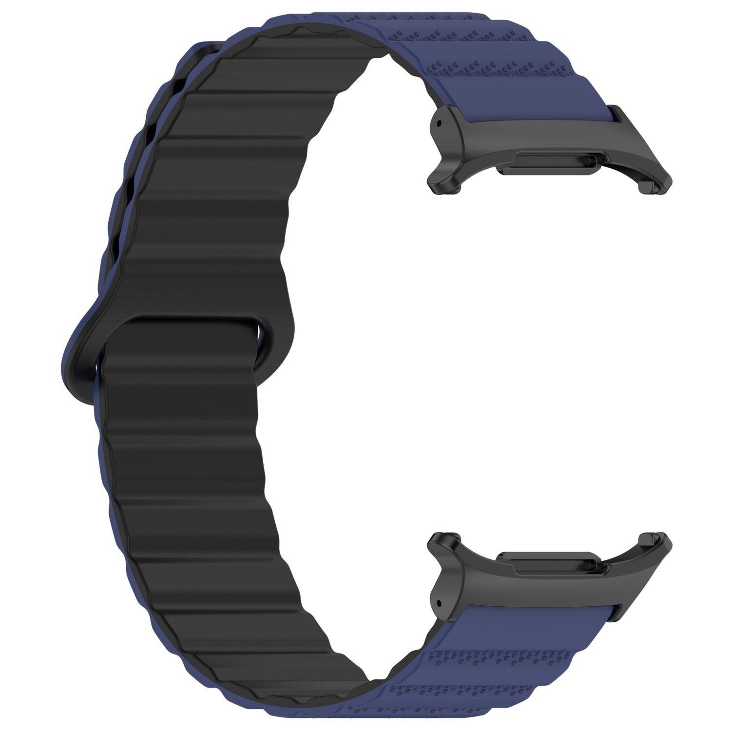 Für Samsung Galaxy Watch Ultra 47mm Silikon Magnetisches Arm Band