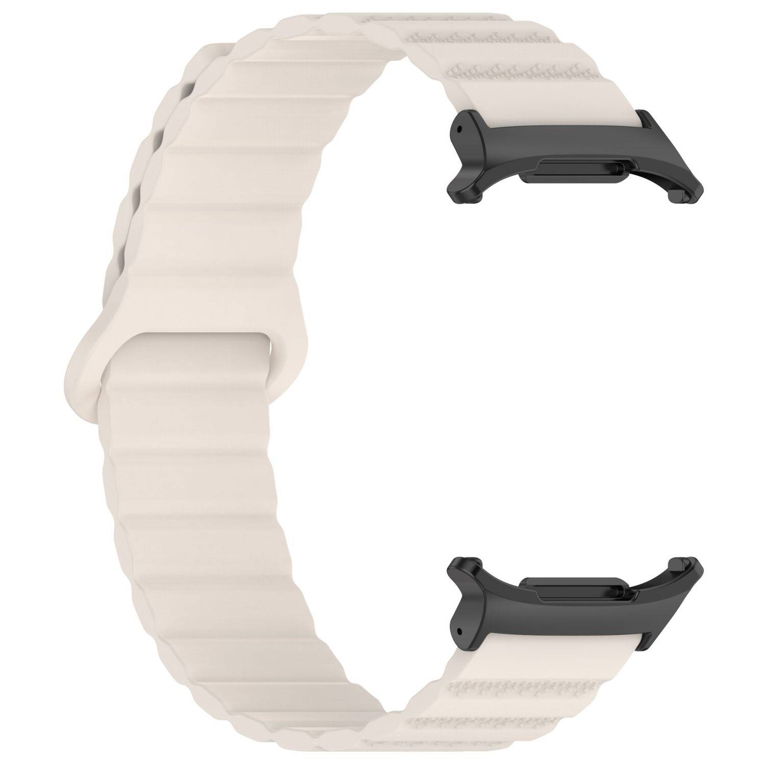 Für Samsung Galaxy Watch Ultra 47mm Silikon Magnetisches Arm Band