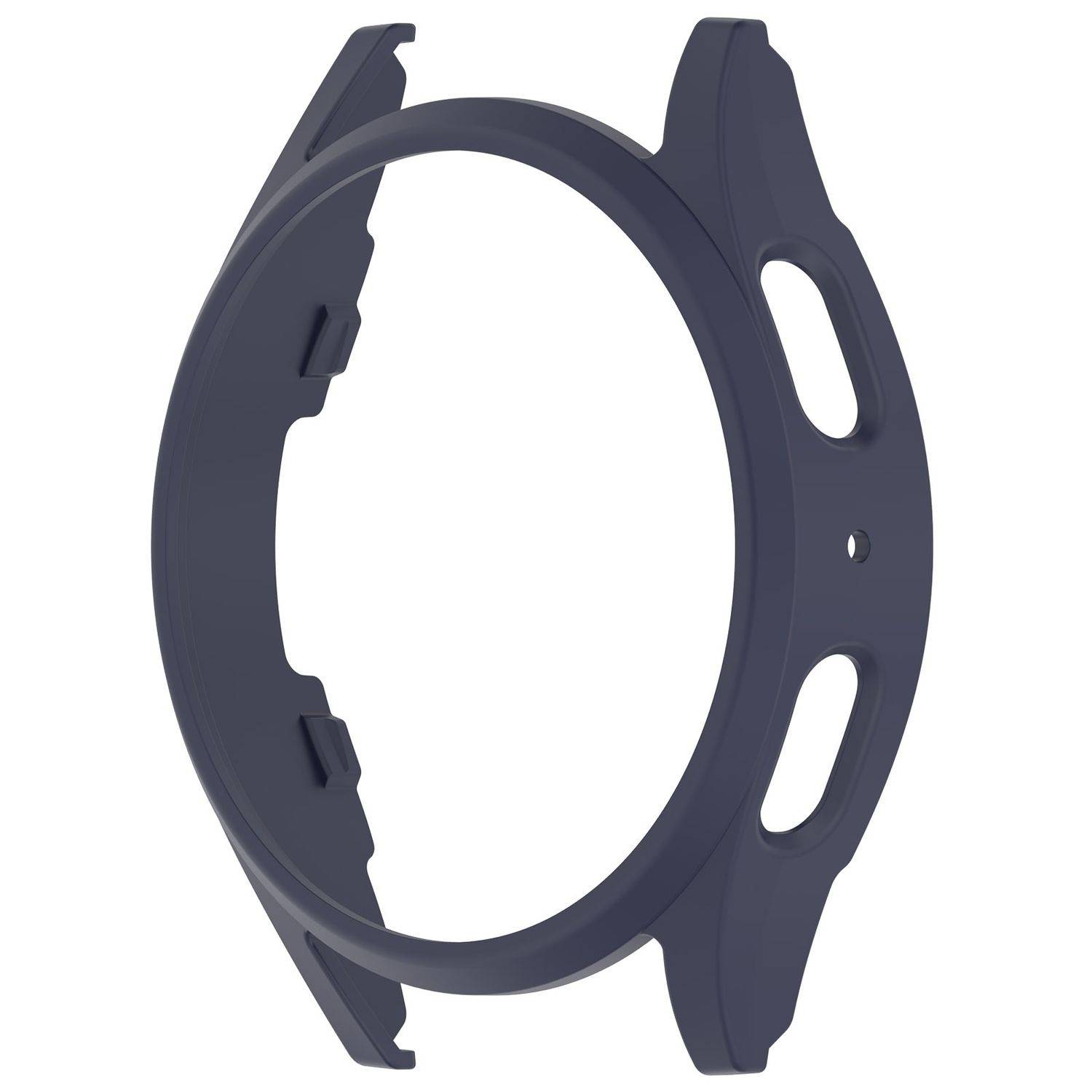 Für Samsung Galaxy Watch 7 44mm Kunststoff PC Gehäuse Hülle Dunkelblau