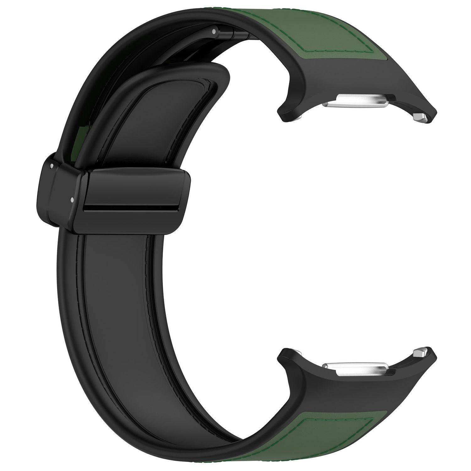 Für Samsung Galaxy Watch Ultra 47mm Magnetverschluss Armband Grün