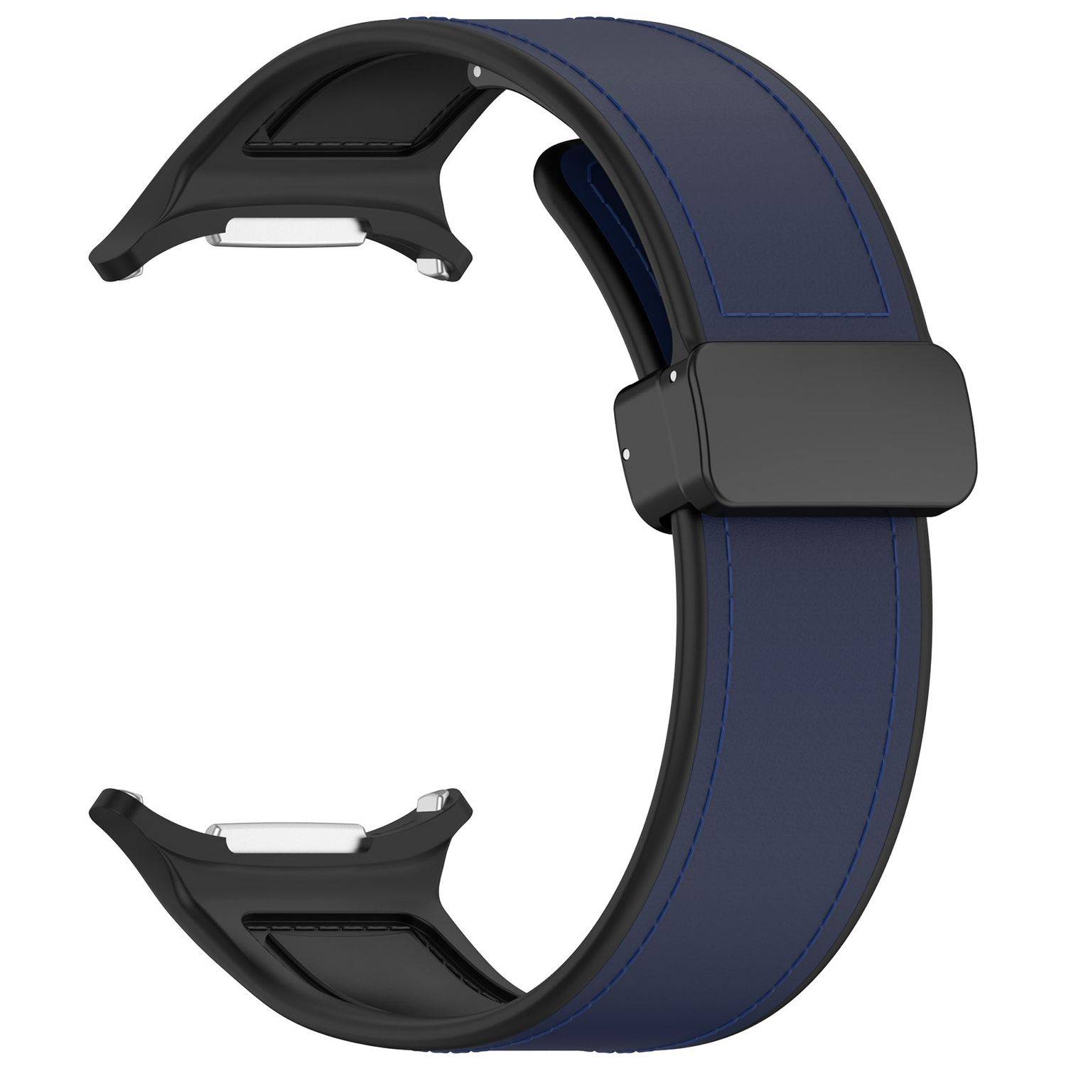 Für Samsung Galaxy Watch Ultra 47mm Magnetverschluss Armband D- Blau