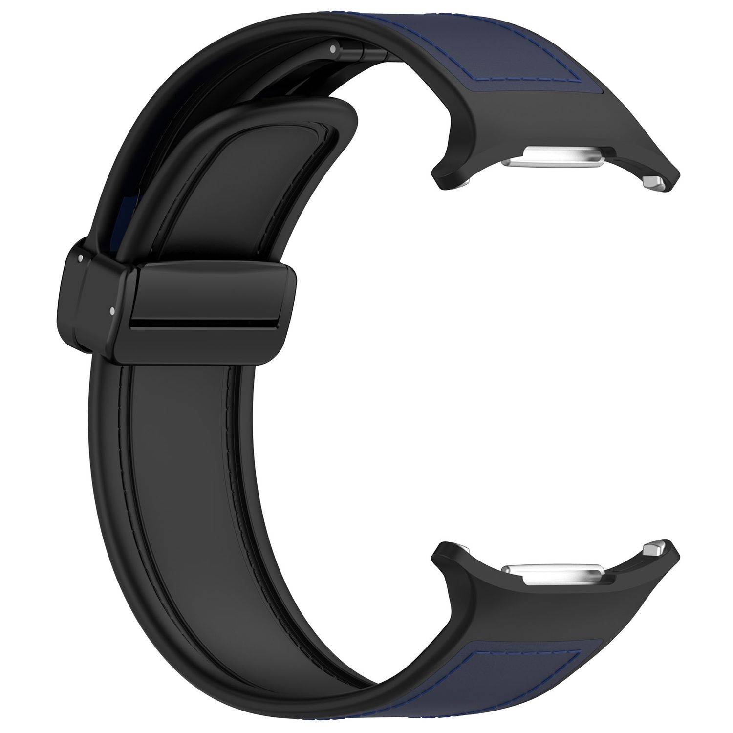 Für Samsung Galaxy Watch Ultra 47mm Magnetverschluss Armband D- Blau