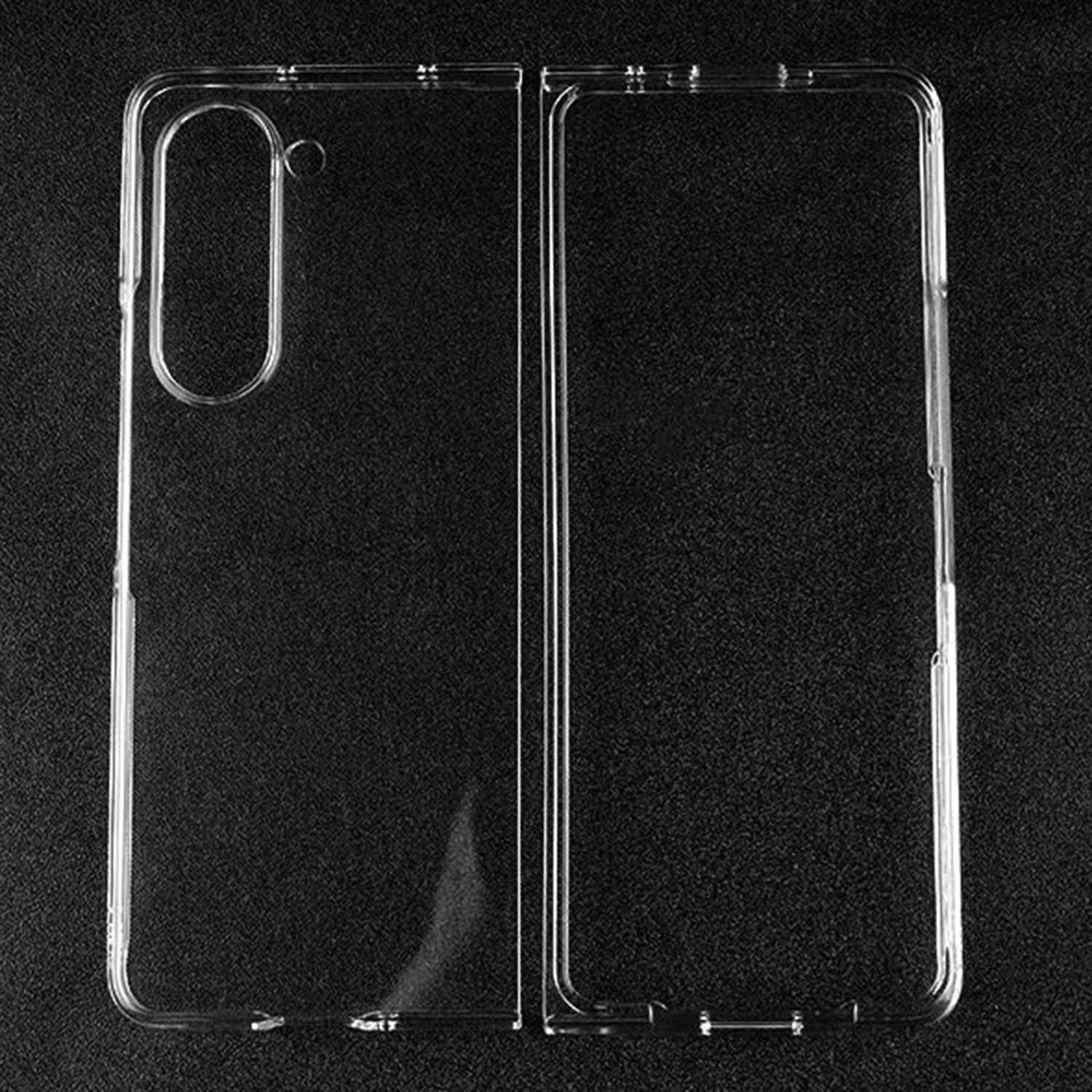 Für Samsung Galaxy Z Fold6 Kunststoff Schutz Hülle dünn Transparent