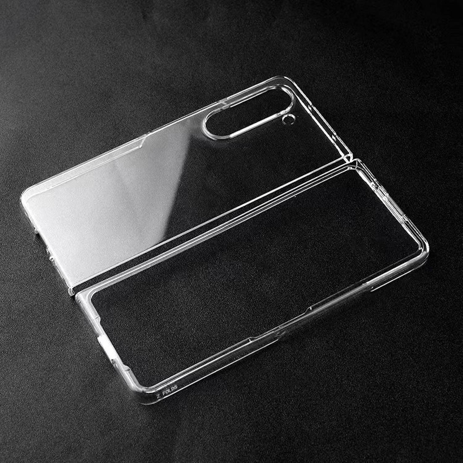 Für Samsung Galaxy Z Fold6 Kunststoff Schutz Hülle dünn Transparent