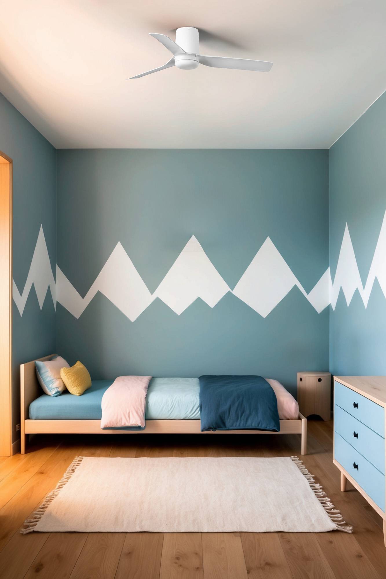 DC Deckenventilator Mini Punt Tub S WE-WE