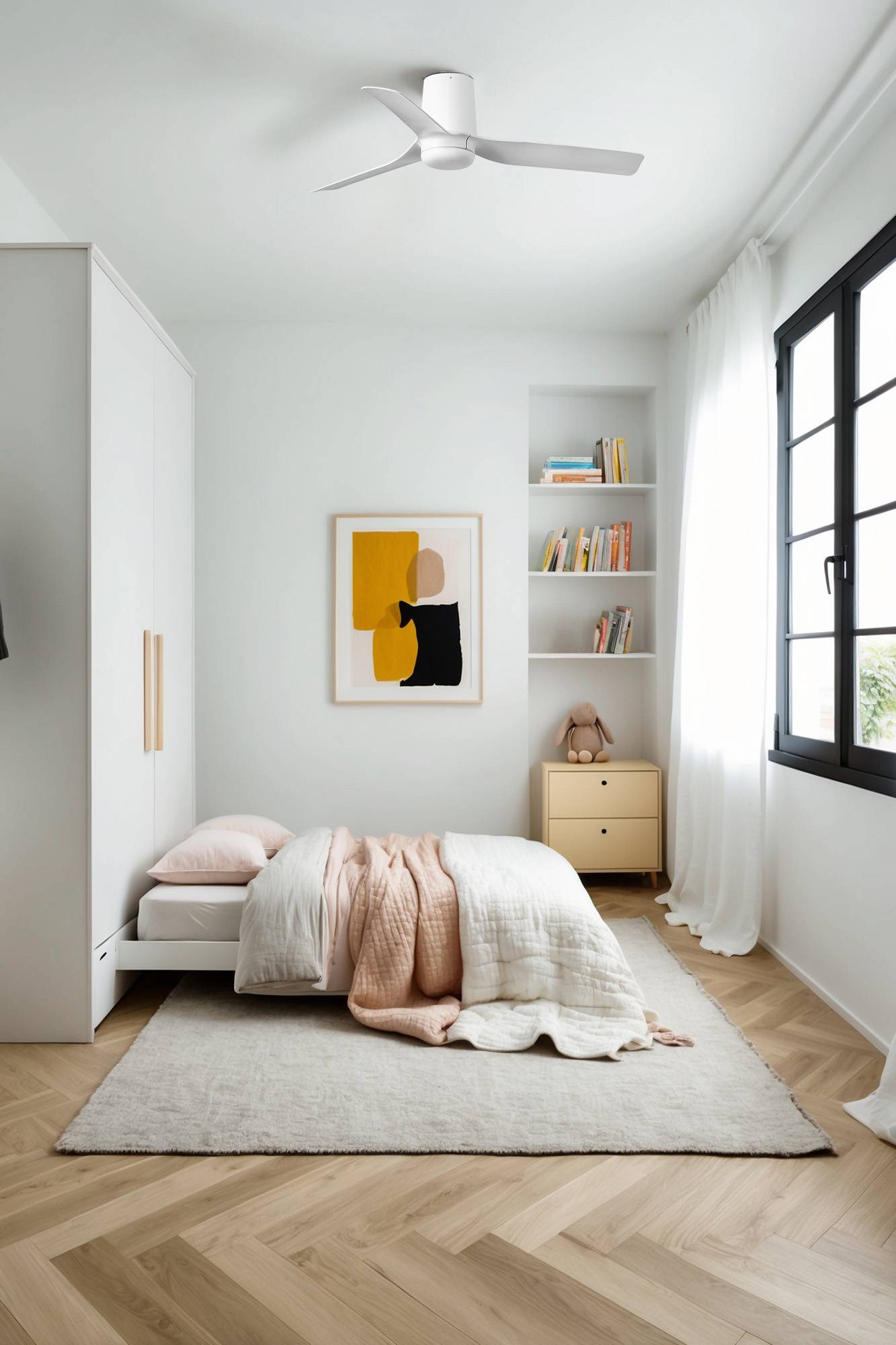 DC Deckenventilator Mini Punt Tub S WE-WE