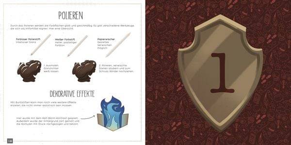 Magische Adventszeit. Der inoffizielle Harry Potter Kreativ-Adventskalender. Adventskalenderbuch