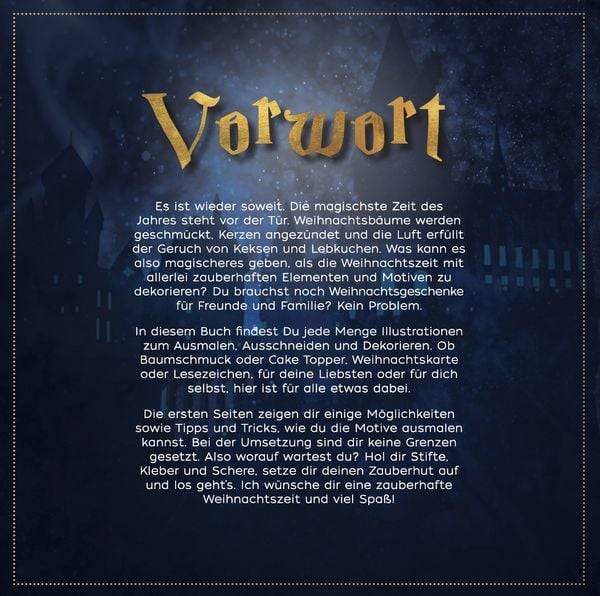 Magische Adventszeit. Der inoffizielle Harry Potter Kreativ-Adventskalender. Adventskalenderbuch
