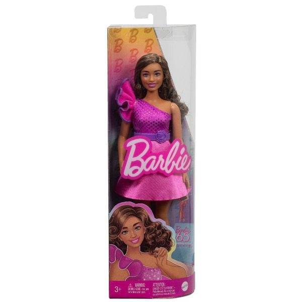 Barbie Fashionista Puppe mit glitzerndem Kleid
