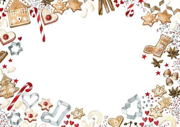 Design Paper Besinnliche Weihnachten DIN A5. Mit Falz für Klappkarten