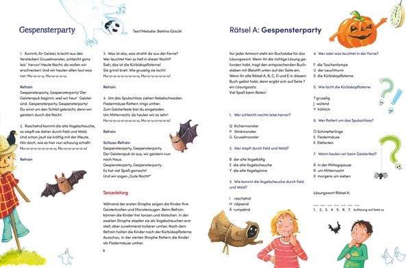 Gespensternacht und Monsterspuk. Geschichten, Spiele, Lieder und vieles mehr