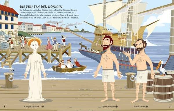 Mein Anzieh-Stickerbuch: Piraten