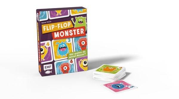 Memo-Spiel: Flip-Flop Monster