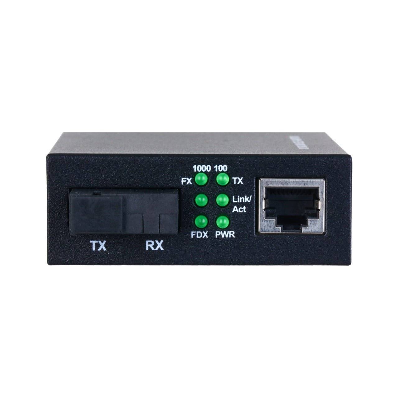 Bwnet-30101R BURG GARD, Glasfaser Medienkonverter Der BWnet-30101R ist ein Medienkonverter (Empfänger) für die bidirekt