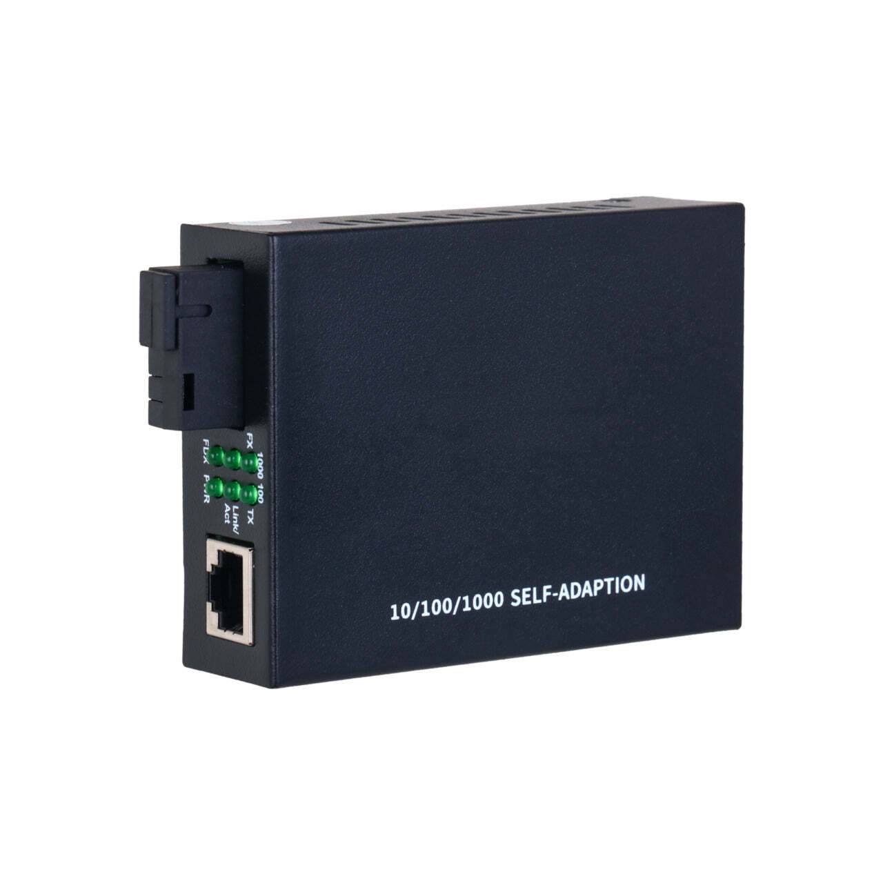 Bwnet-30101R BURG GARD, Glasfaser Medienkonverter Der BWnet-30101R ist ein Medienkonverter (Empfänger) für die bidirekt