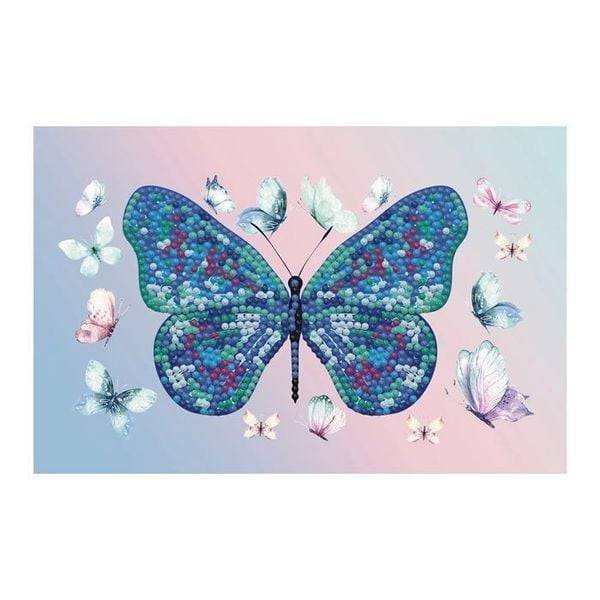 DOTZIES BY DIAMOND DOTZ - Diamond Painting Etui Schmetterling