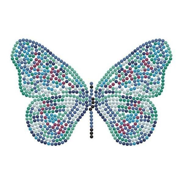 DOTZIES BY DIAMOND DOTZ - Diamond Painting Etui Schmetterling