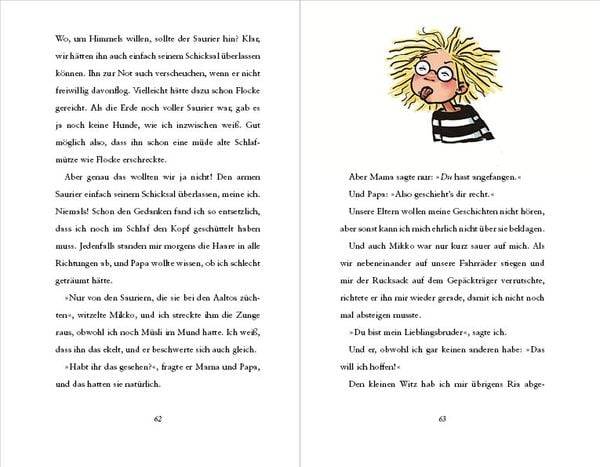 Super-Wilma – Der Saurier in Aris und Karis Baumhaus