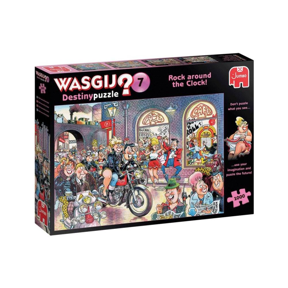 Jumbo Wasgij Destiny 7 - Rock around the Clock 1000 Teile Puzzle (81929)