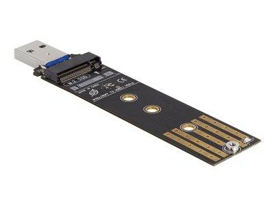 DELOCK Combo Konverter für M.2 NVMe PCIe/SATA SSD USB 3.2 Multimedia-Technik