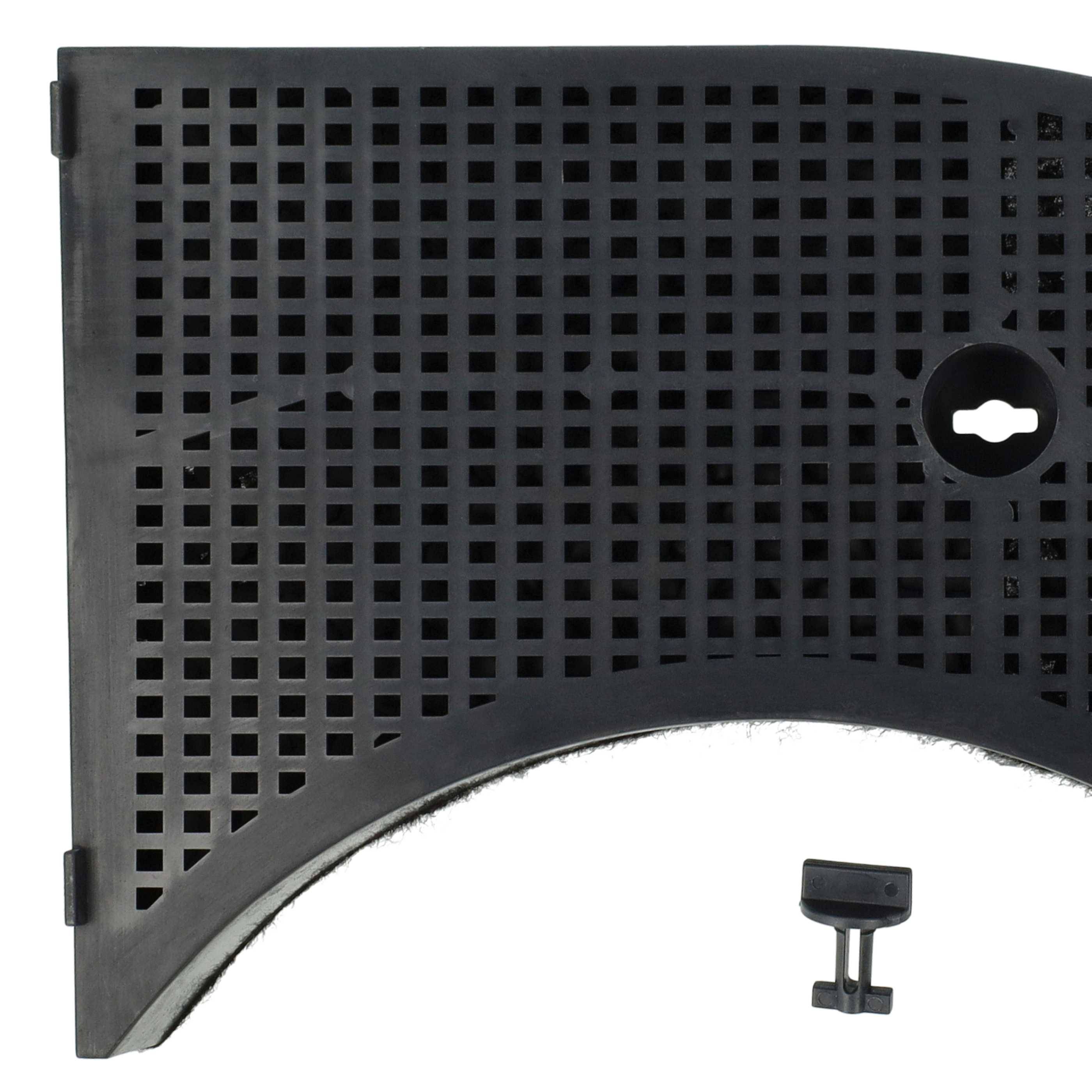 vhbw 2x Aktivkohlefilter kompatibel mit Neutral CH 100 5 800.947.21, CH 100 W 200.947.24 Dunstabzugshaube - 28 x 13,3/9,5 x 2,6 cm