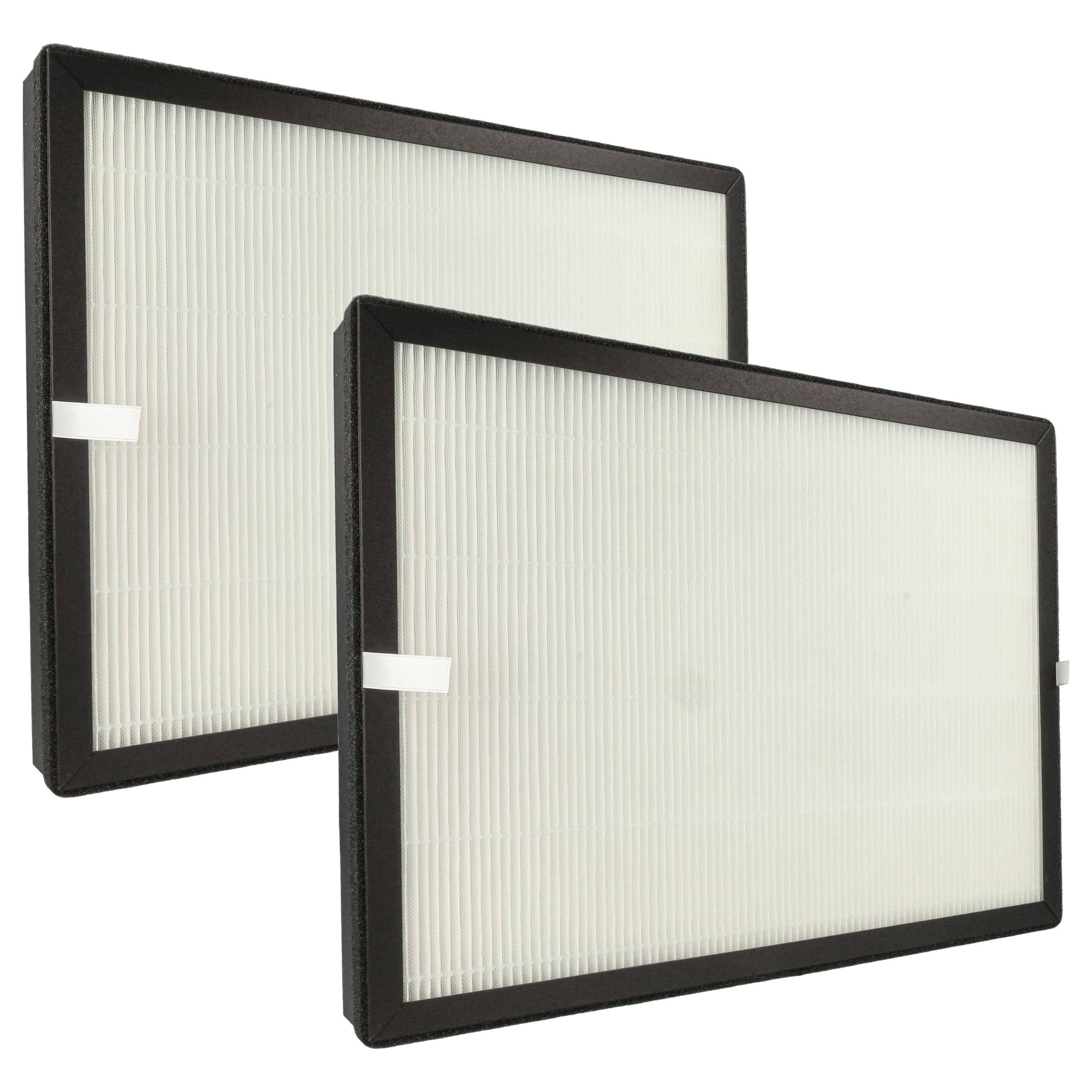 vhbw 2x Luftilter kompatibel mit i@home Fangqi TKJ270F-A1 Luftreiniger - Kombifilter Vorfilter + HEPA + Aktivkohle