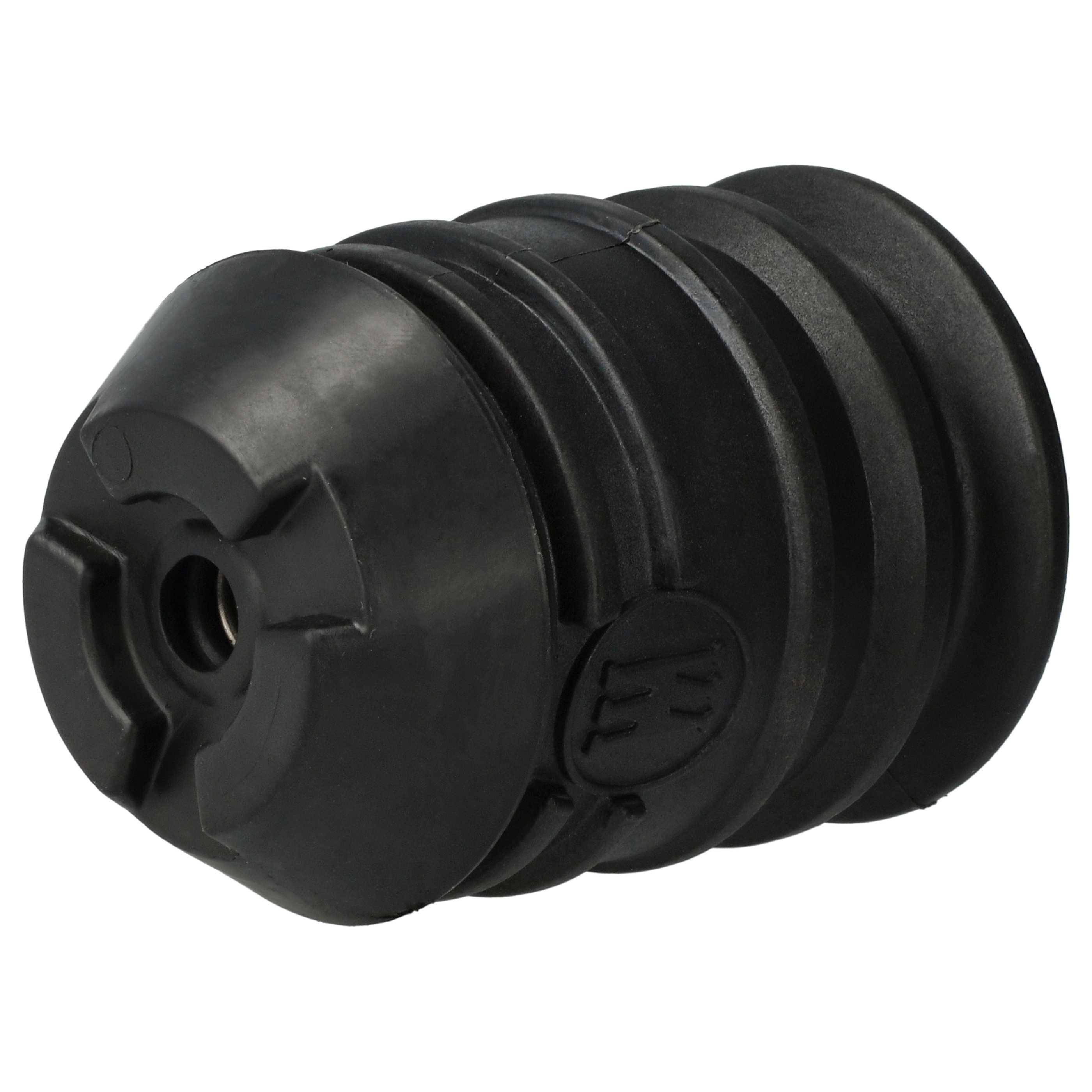 vhbw SDS Plus (TE-C) Bohrfutter Ersatz für Hilti 284095, 2052753, TE-C WZA für Akku Bohrschrauber, Bohrmaschinen - 1 cm Innendurchmesser Schwarz
