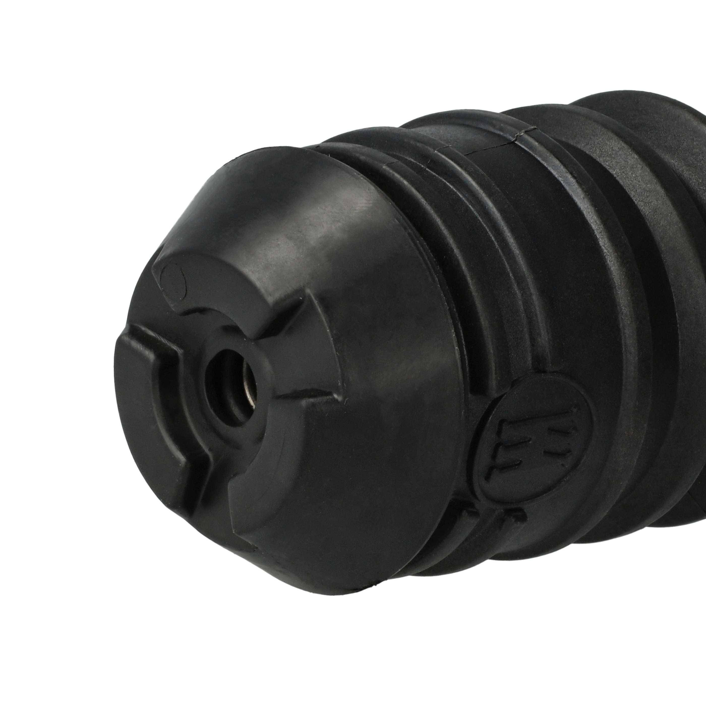 vhbw SDS Plus (TE-C) Bohrfutter Ersatz für Hilti 284095, 2052753, TE-C WZA für Akku Bohrschrauber, Bohrmaschinen - 1 cm Innendurchmesser Schwarz