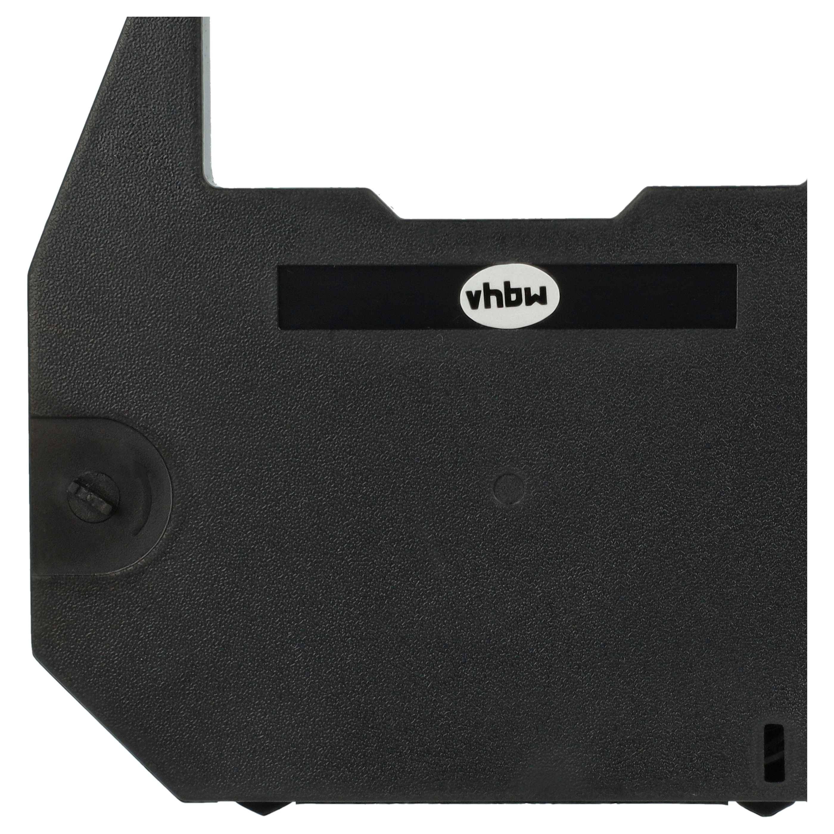vhbw 10x Farbband Schriftband kompatibel mit Kardex AX 220, AX 210, AX 270, AX 260, 192, AX 200 Nadeldrucker, Bondrucker - Schwarz