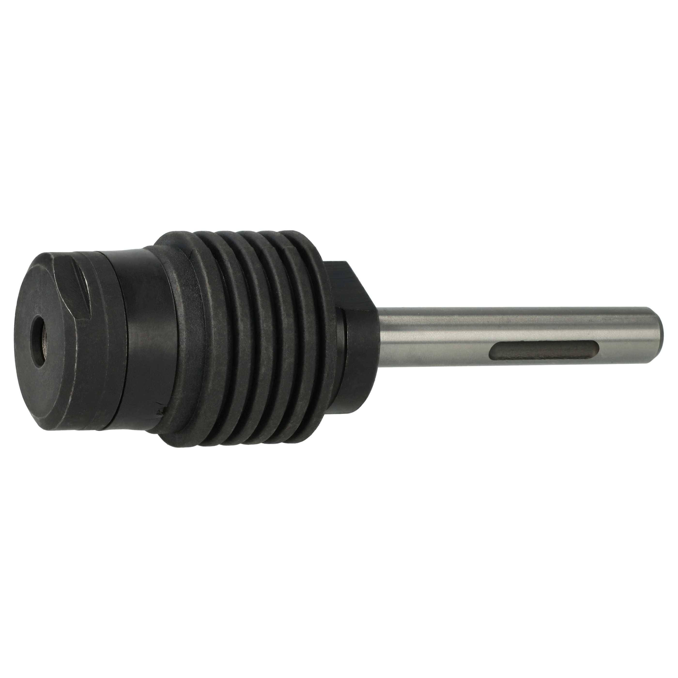 vhbw Schnellspannbohrfutter kompatibel mit Hilti TE 17, 22 Akku Bohrschrauber, Bohrmaschinen - 10 cm Innendurchmesser Schwarz