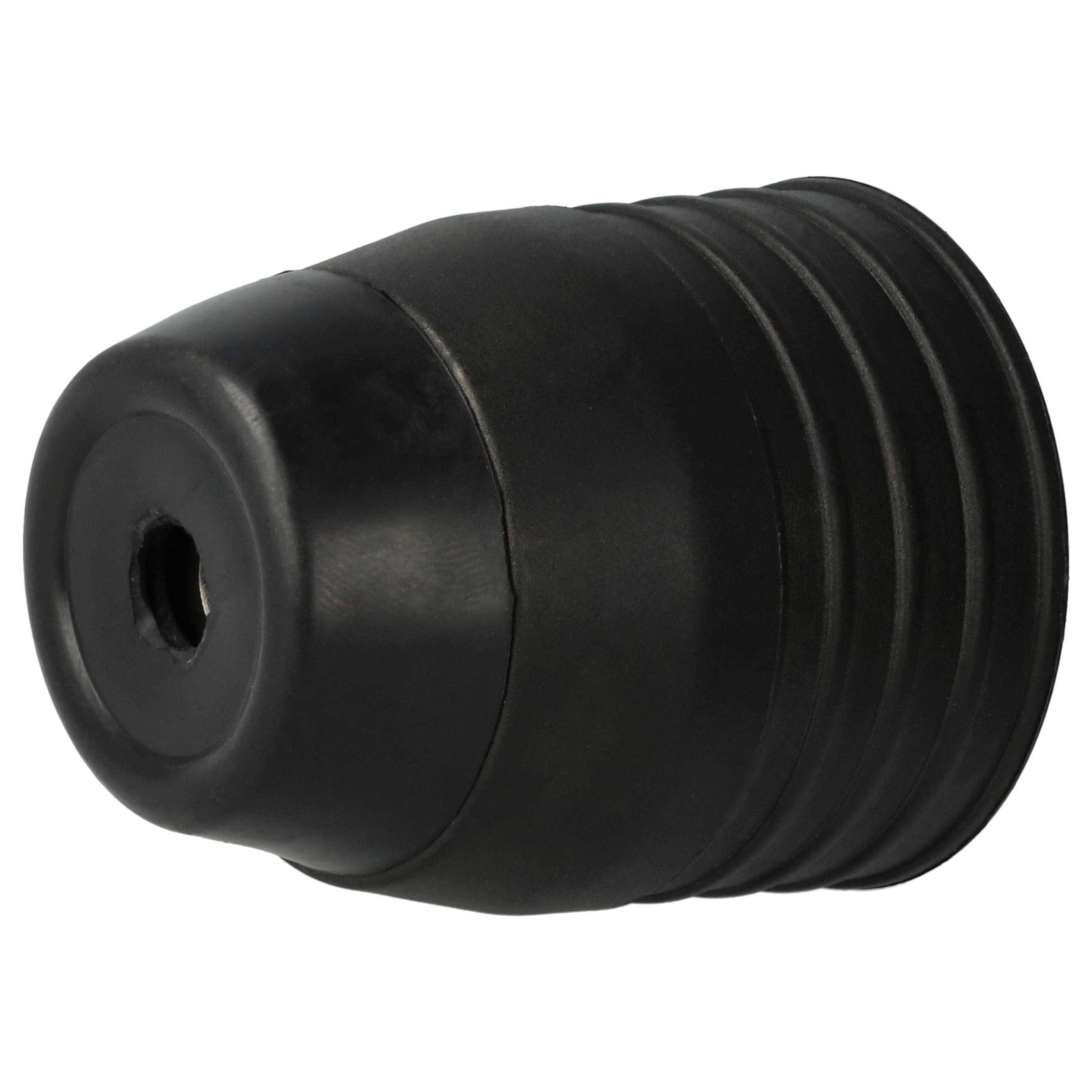vhbw Schnellspannbohrfutter kompatibel mit Bosch GBH 4 DSC, 4 DFE Akku Bohrschrauber, Bohrmaschinen - 10 cm Innendurchmesser Schwarz