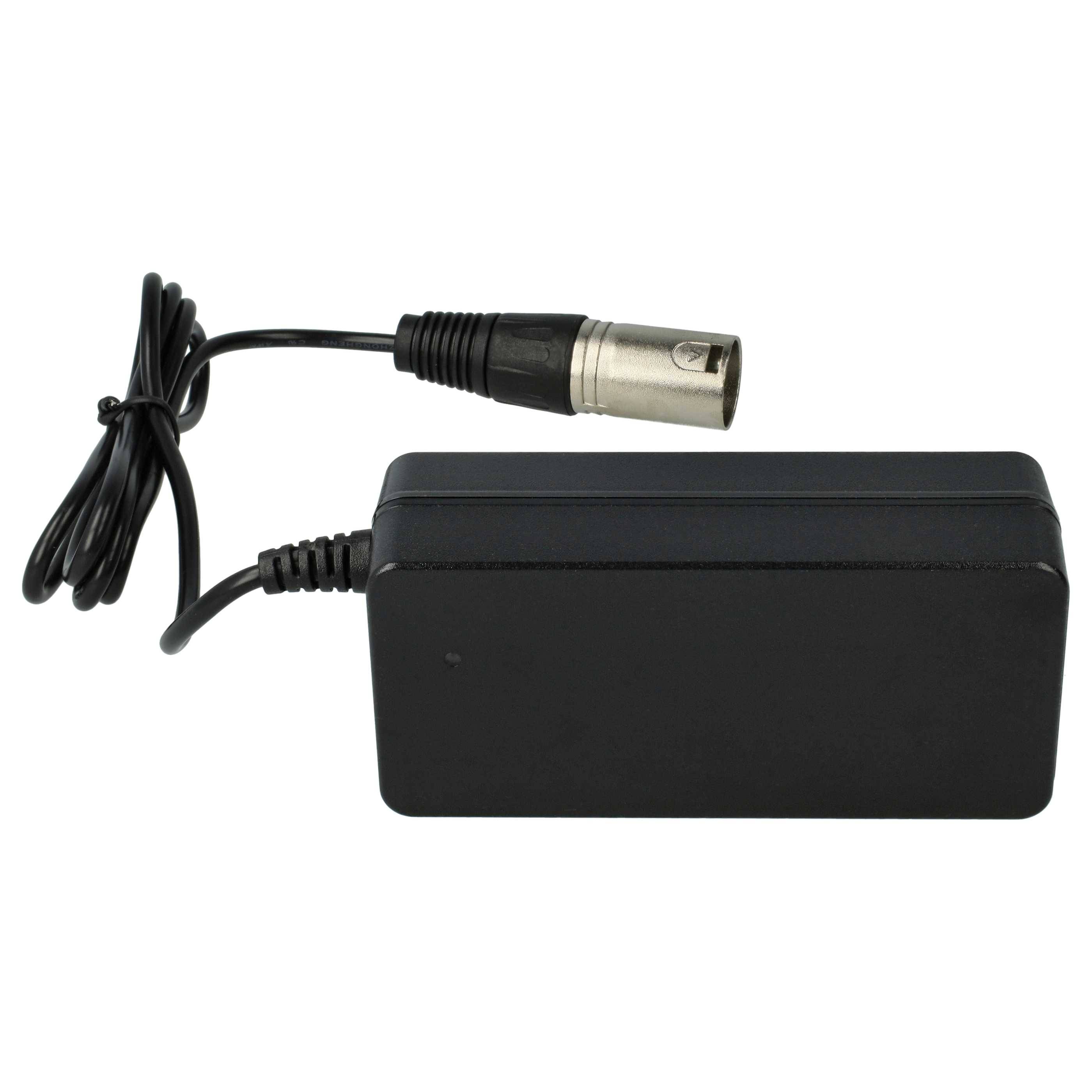 vhbw Ladegerät kompatibel mit Samsung SDI Side-Click 24V Fahrradakkus, E-Bike - Für Akkus 44.1 W