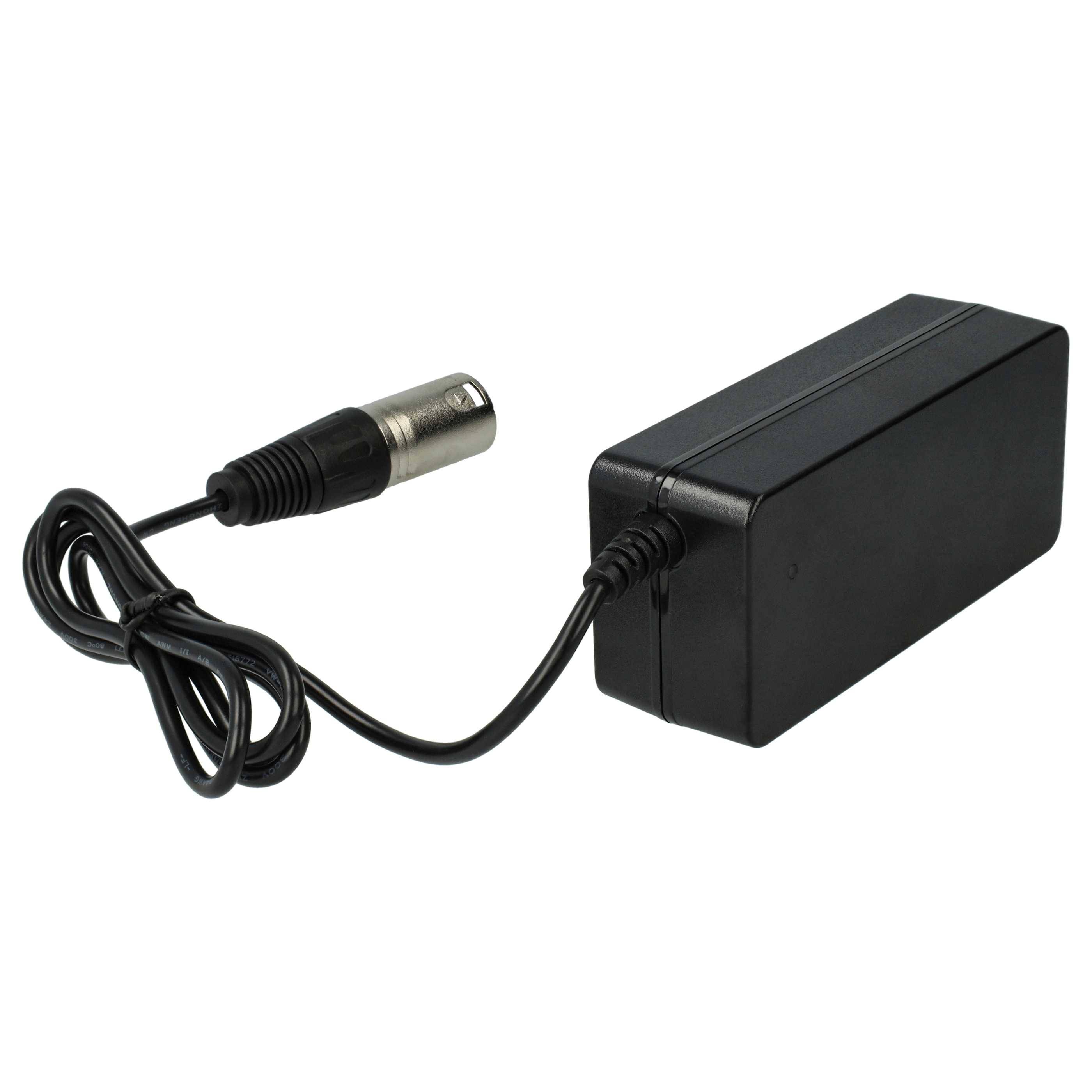 vhbw Ladegerät kompatibel mit Samsung 10inr19/65-4, SDI-2511A, 7INR19/65-4, GD-SSDI-24B, SDI-2510B Fahrradakkus, E-Bike - Für Akkus 44.1 W