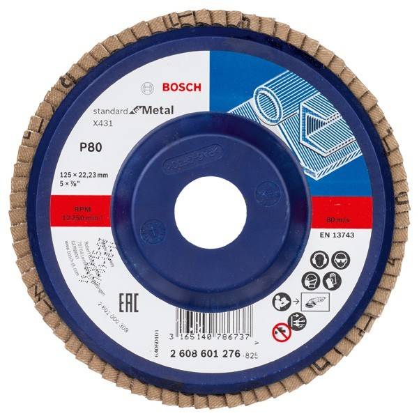 Bosch Power Tools Fächerschleifscheibe 2608601276