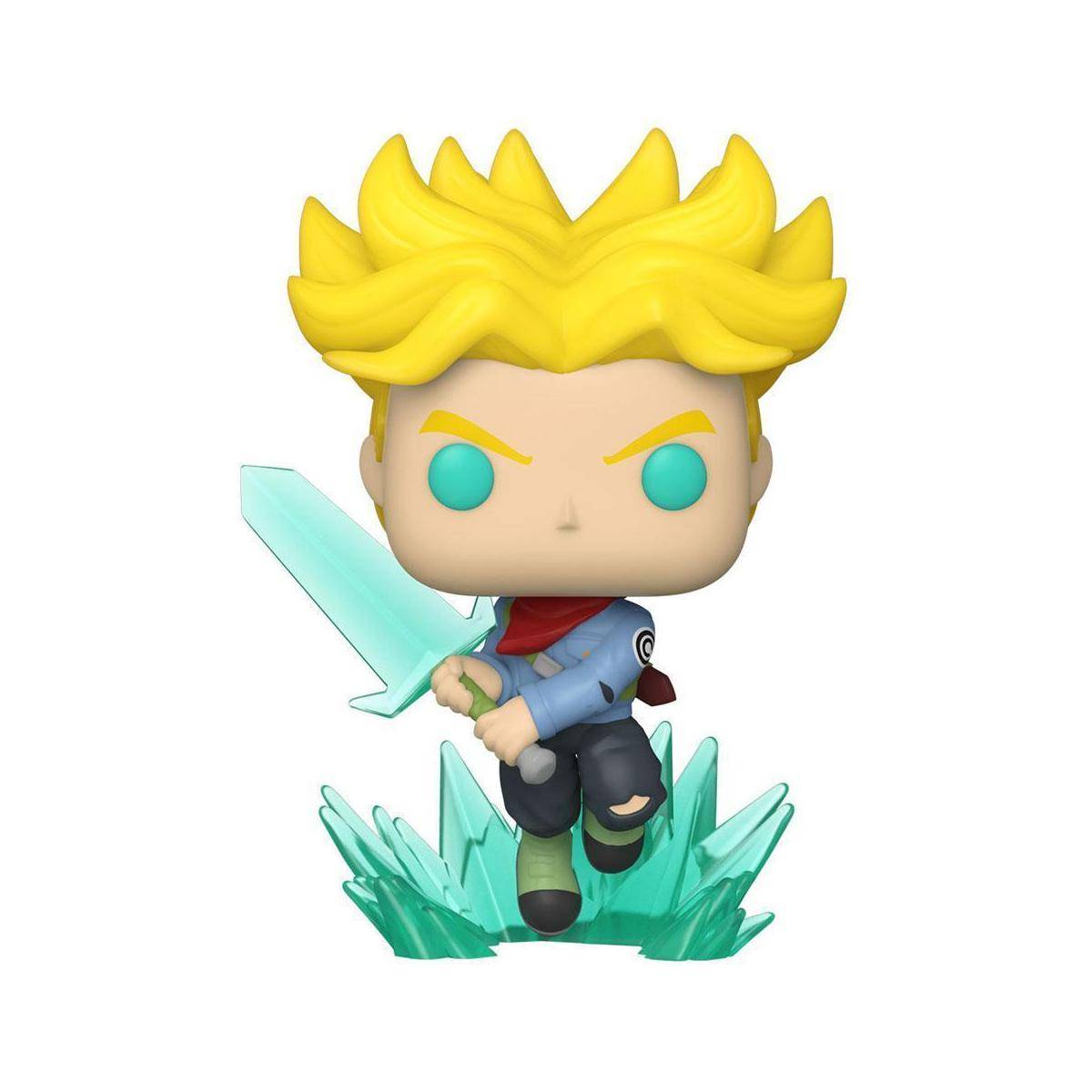 FK58019 - Dragon Ball Super POP! Animation Vinyl Figur SS Trunks w Sword 9 cm