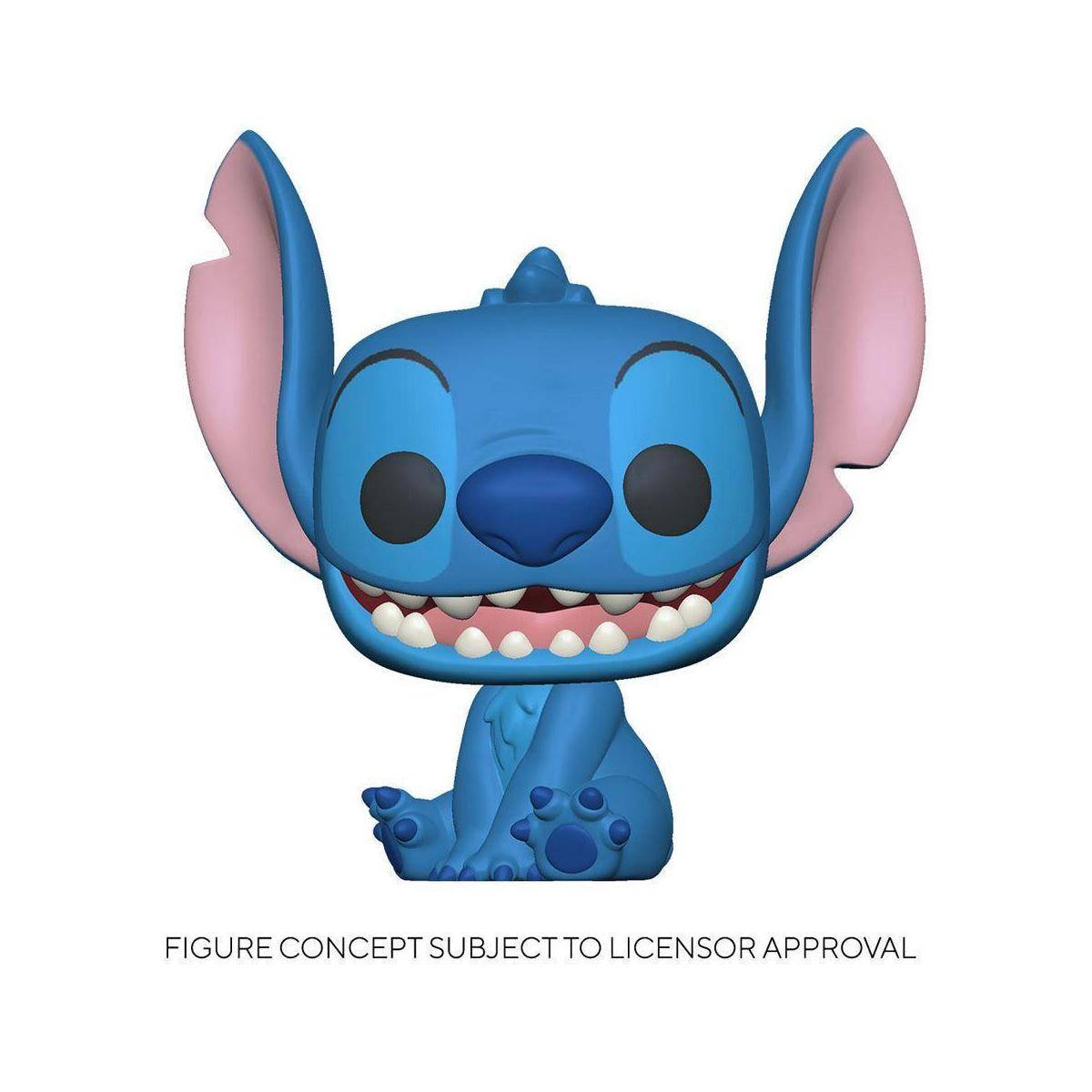 FK55617 - Lilo Stitch POP! Disney Vinyl Figur Smiling Seated Stitch 9 cm
